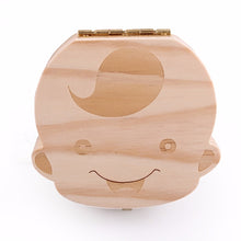 Baby Wood Tooth Box